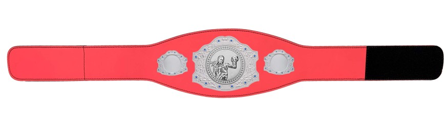 SILVER CHAMPIONSHIP BELT - XXLMIDI/S/FEMS - AVAILABLE IN 4 LEATHER COLOURS SILVER CHAMPIONSHIP BELT - XXLMIDI/S/FEMS - AVAILABLE IN 4 LEATHER COLOURS